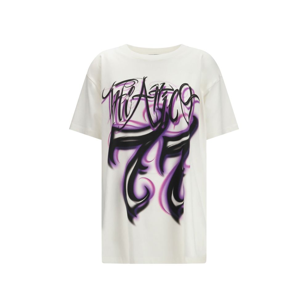 The Attico White Cotton T-Shirt