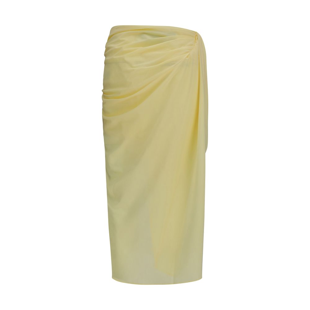 Jacquemus Multicolor Polyester Midi Skirt