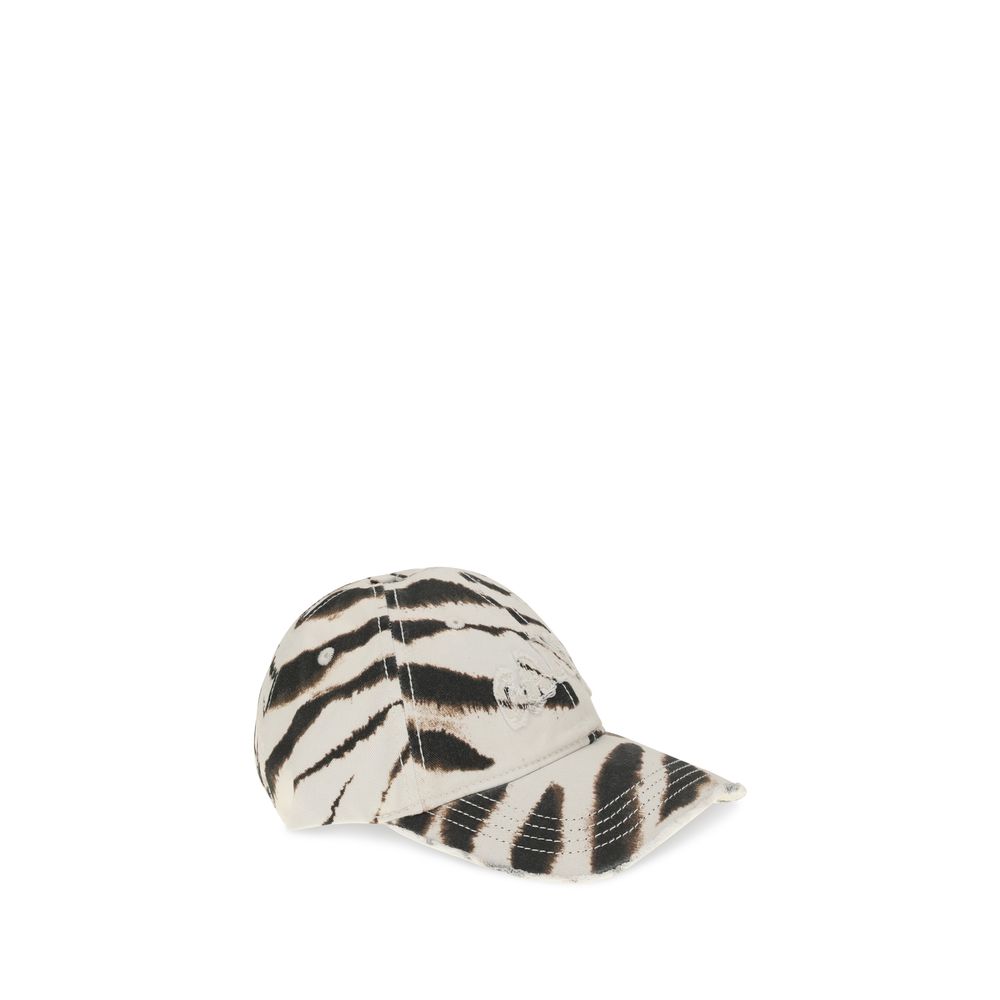 Ganni Multicolor Cotton Cap (Baseball Hat)