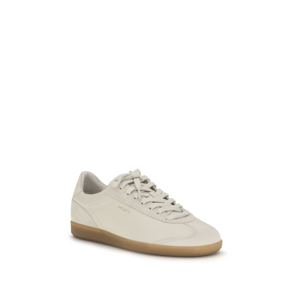 Axel Arigato Beige Calf Leather Bos Taurus Low Top Sneakers