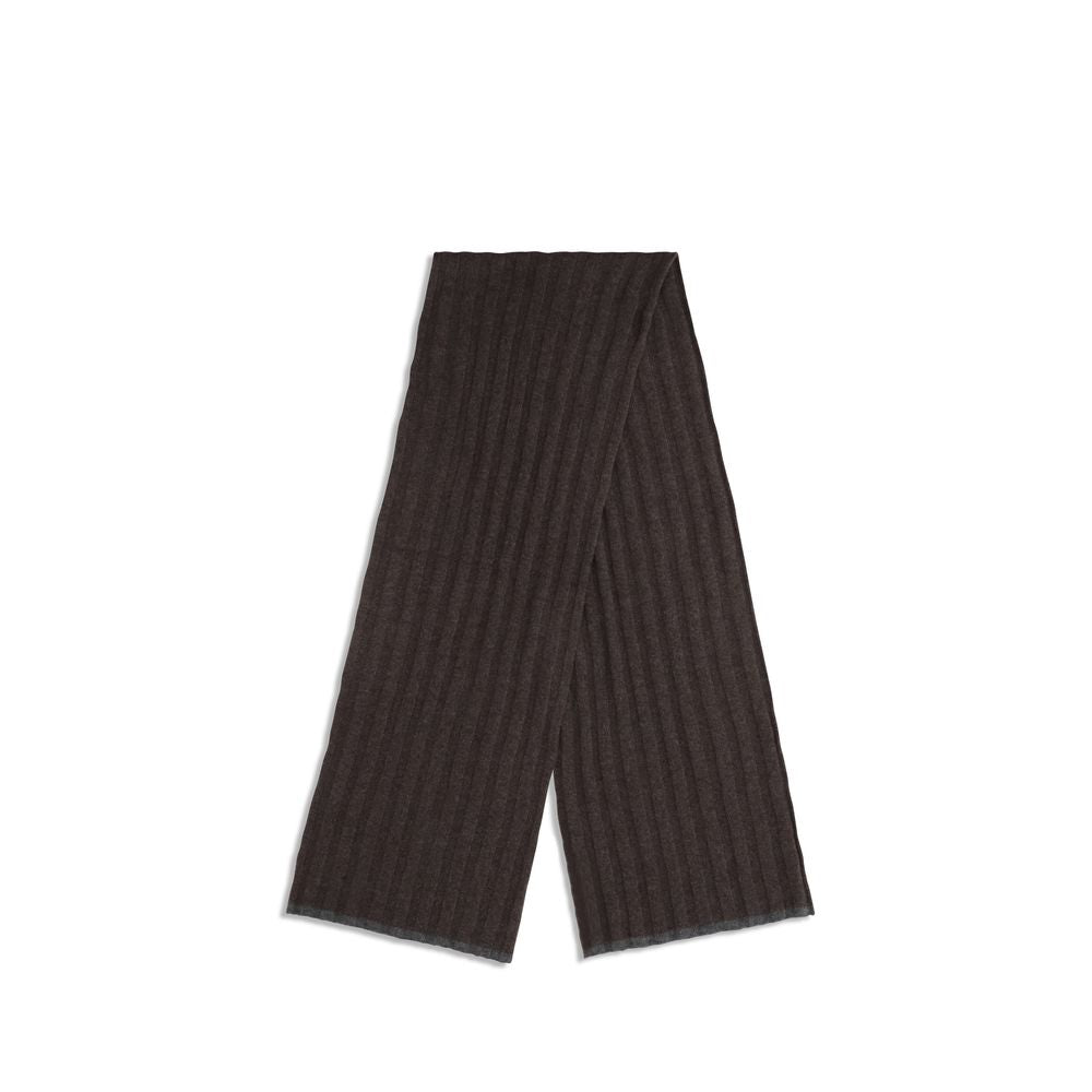 Brunello Cucinelli Brown Cashmere Scarf