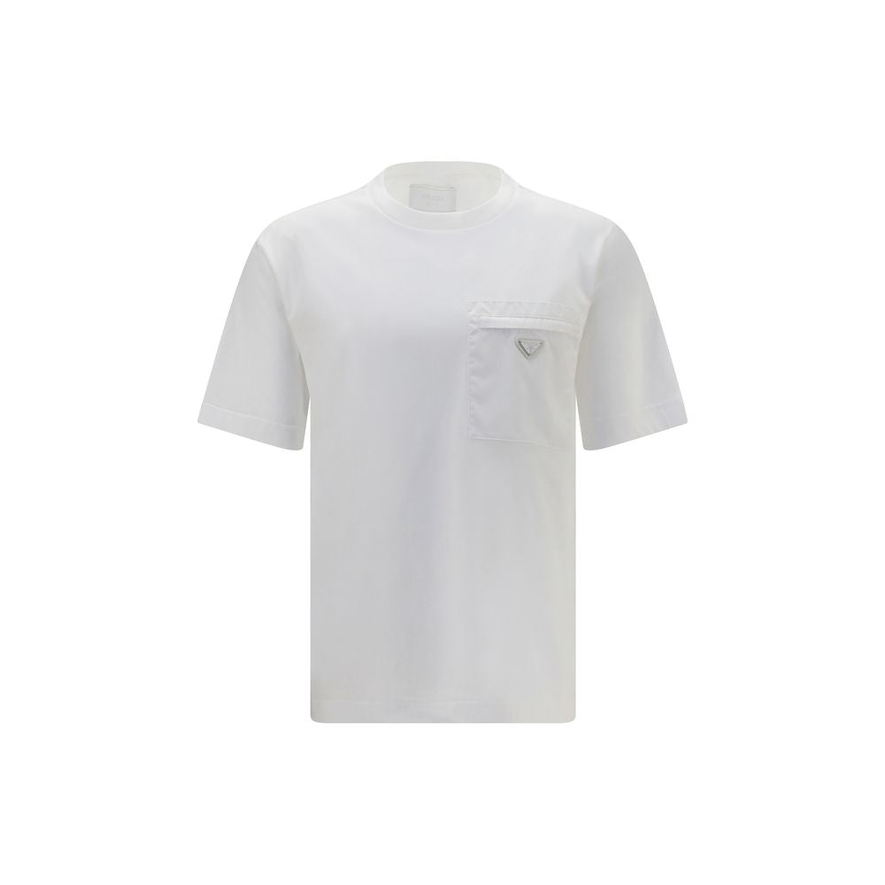 Prada White Cotton T-Shirt