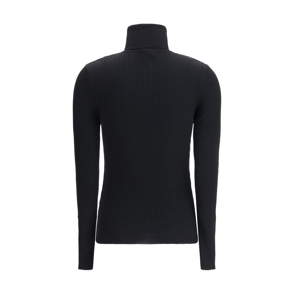 Wolford Black Wool Turtleneck