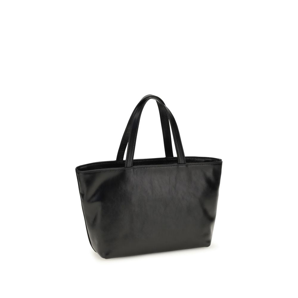 Alexander Wang Black Calf Leather Bos Taurus Shoulder Bag