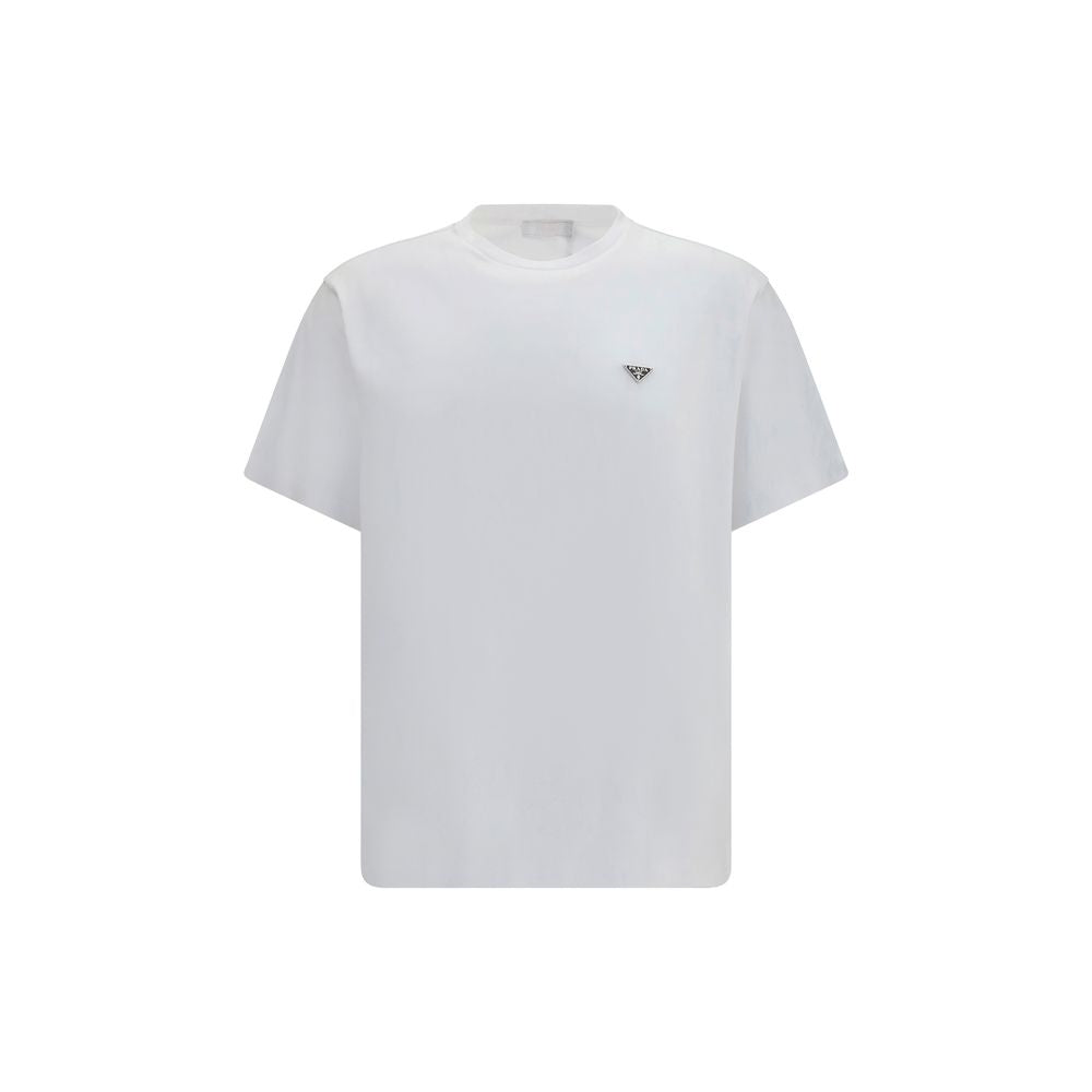 Prada White Cotton T-Shirt