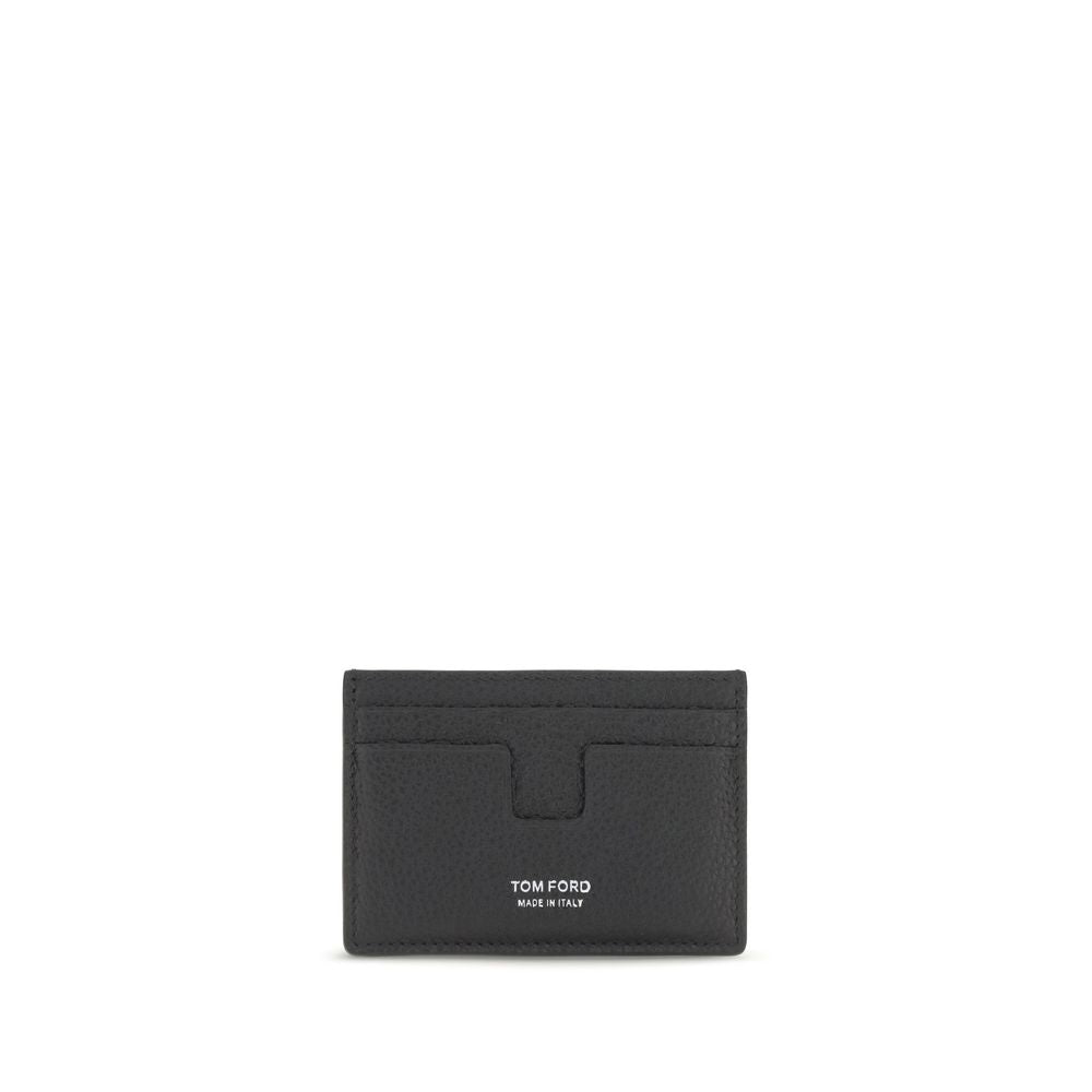 Tom Ford Black Calf Leather Bos Taurus Wallet