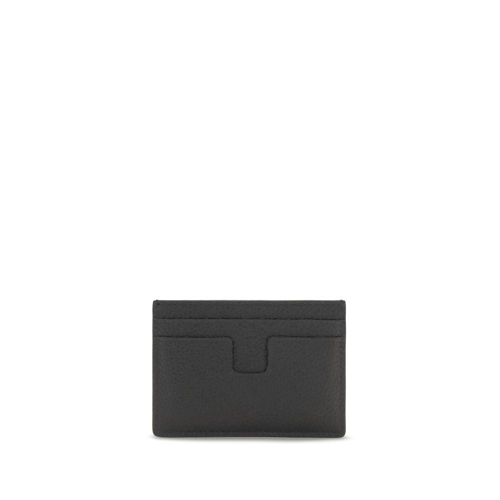 Tom Ford Black Calf Leather Bos Taurus Wallet