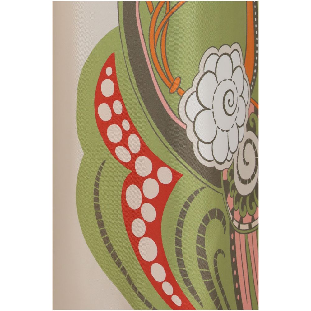 La Double J Multicolor Silk Casual Pants