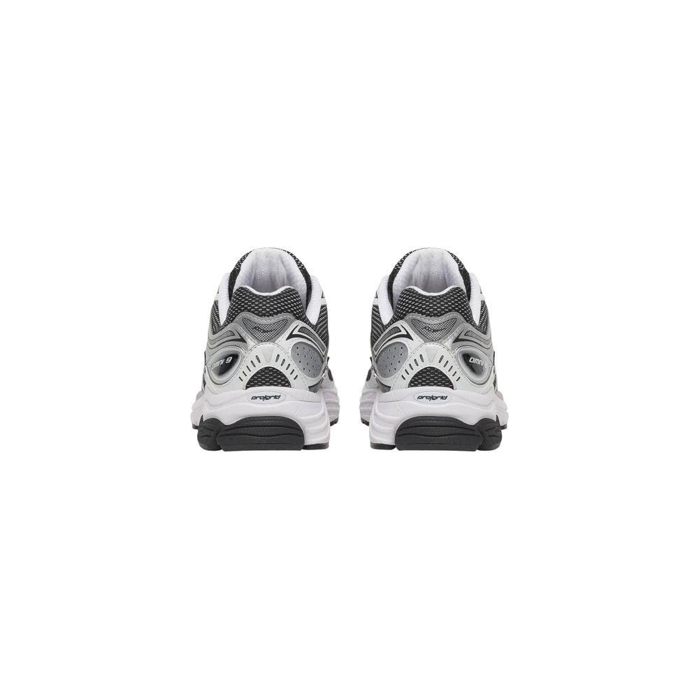 Saucony Black And White Synthetic Athletic Sneakers