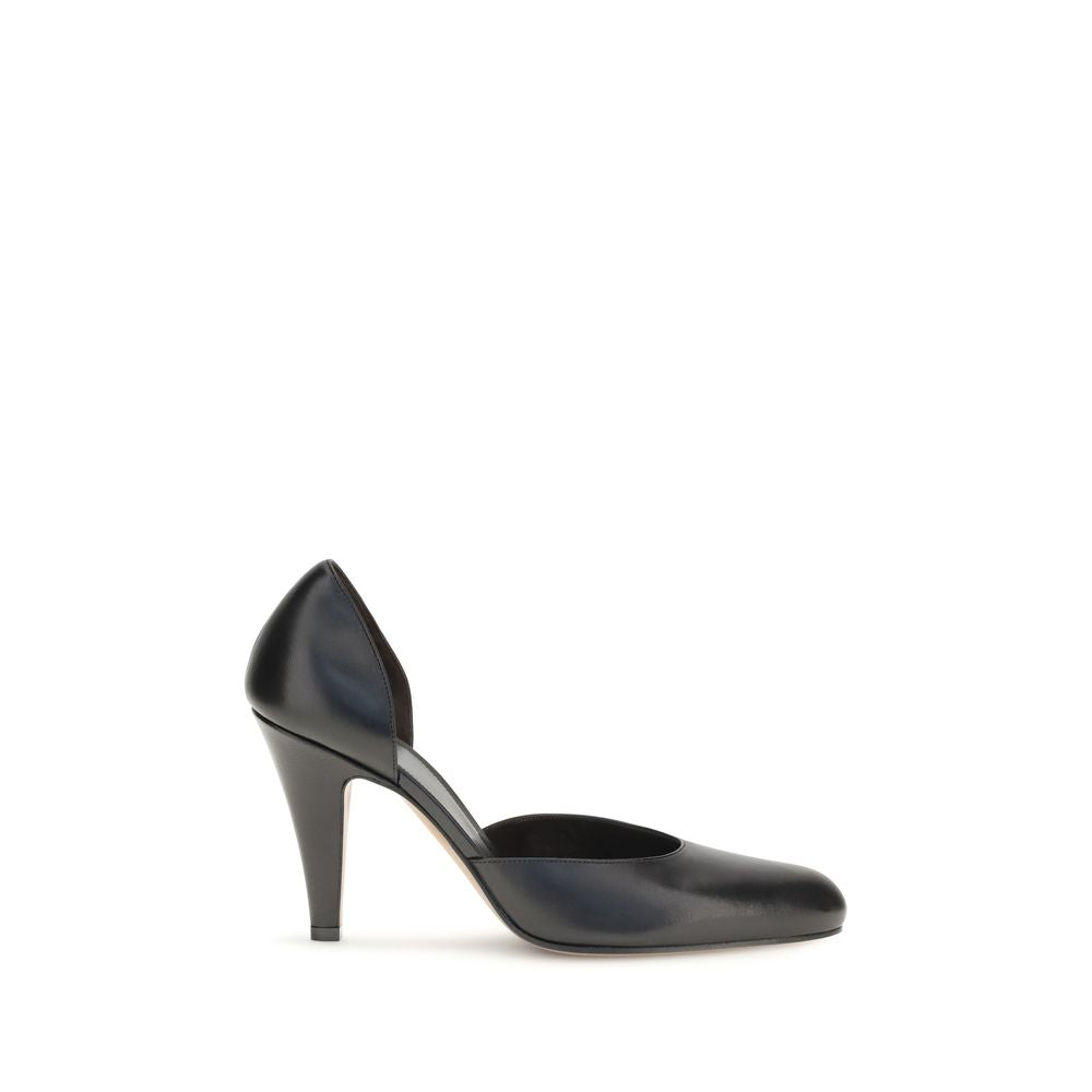 The Row Black Lamb Ovis Aries Aries High Heel Pumps