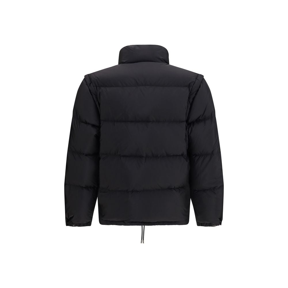 Prada Black Nylon Full-Length Jacket