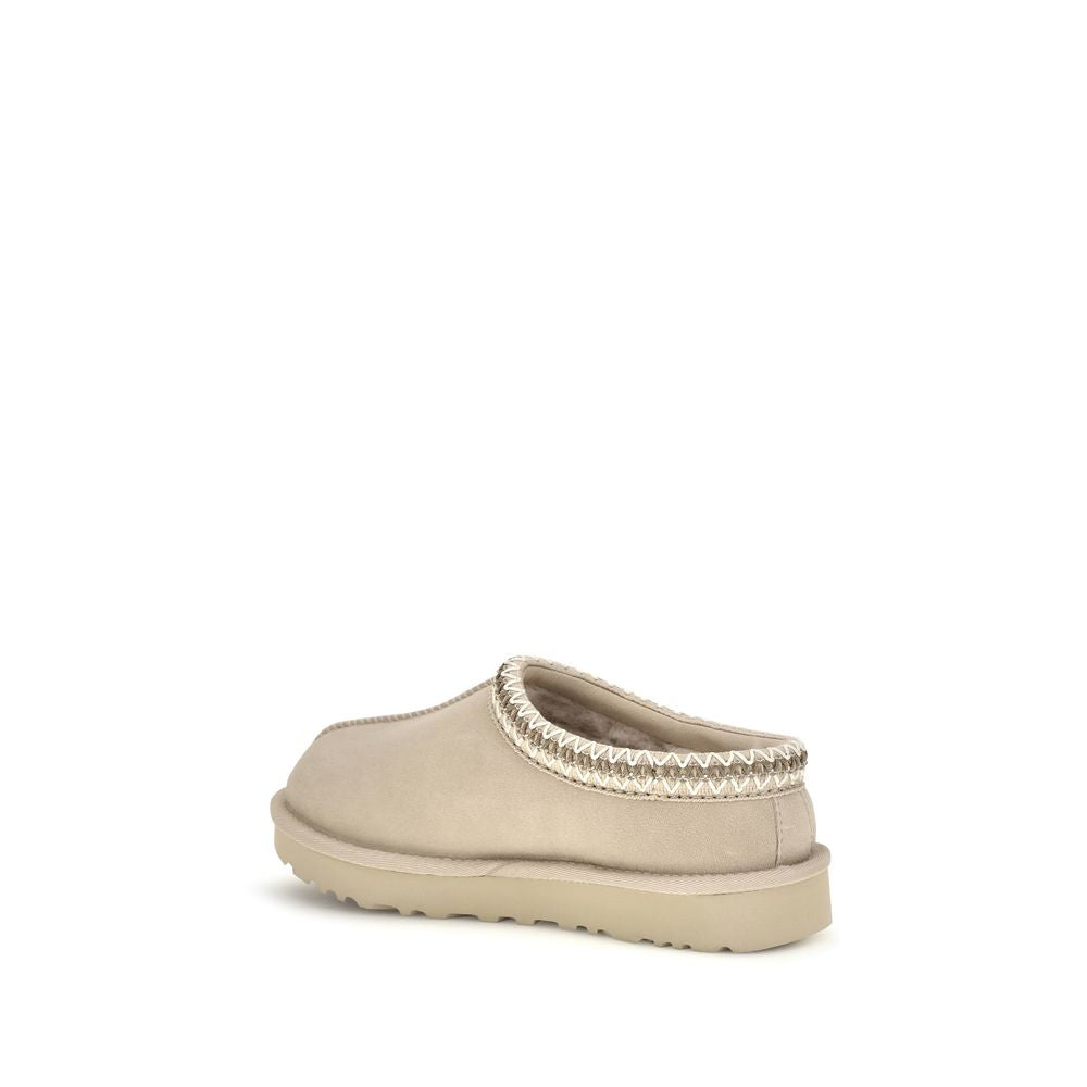 UGG Beige Leather Mules