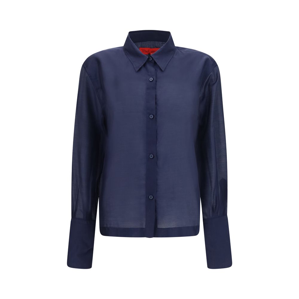 The Latest Blue Wool Oves Aries Dress Shirt