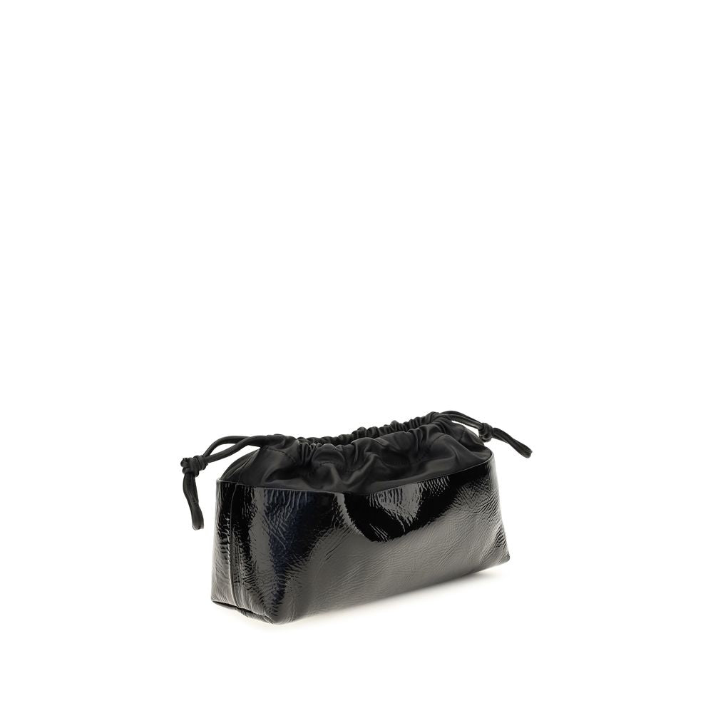 Pierre Hardy Black Calf Leather Bos Taurus Shoulder Bag