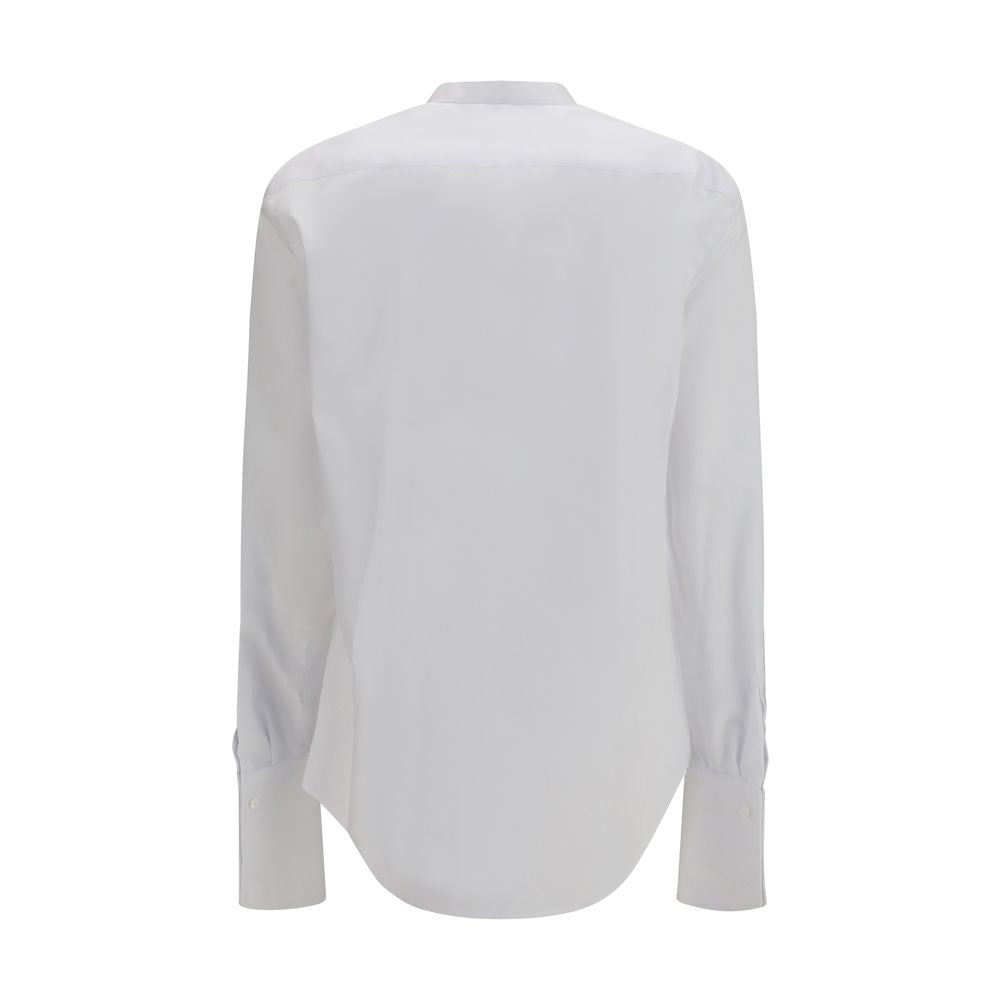 Fendi White Cotton Dress Shirt