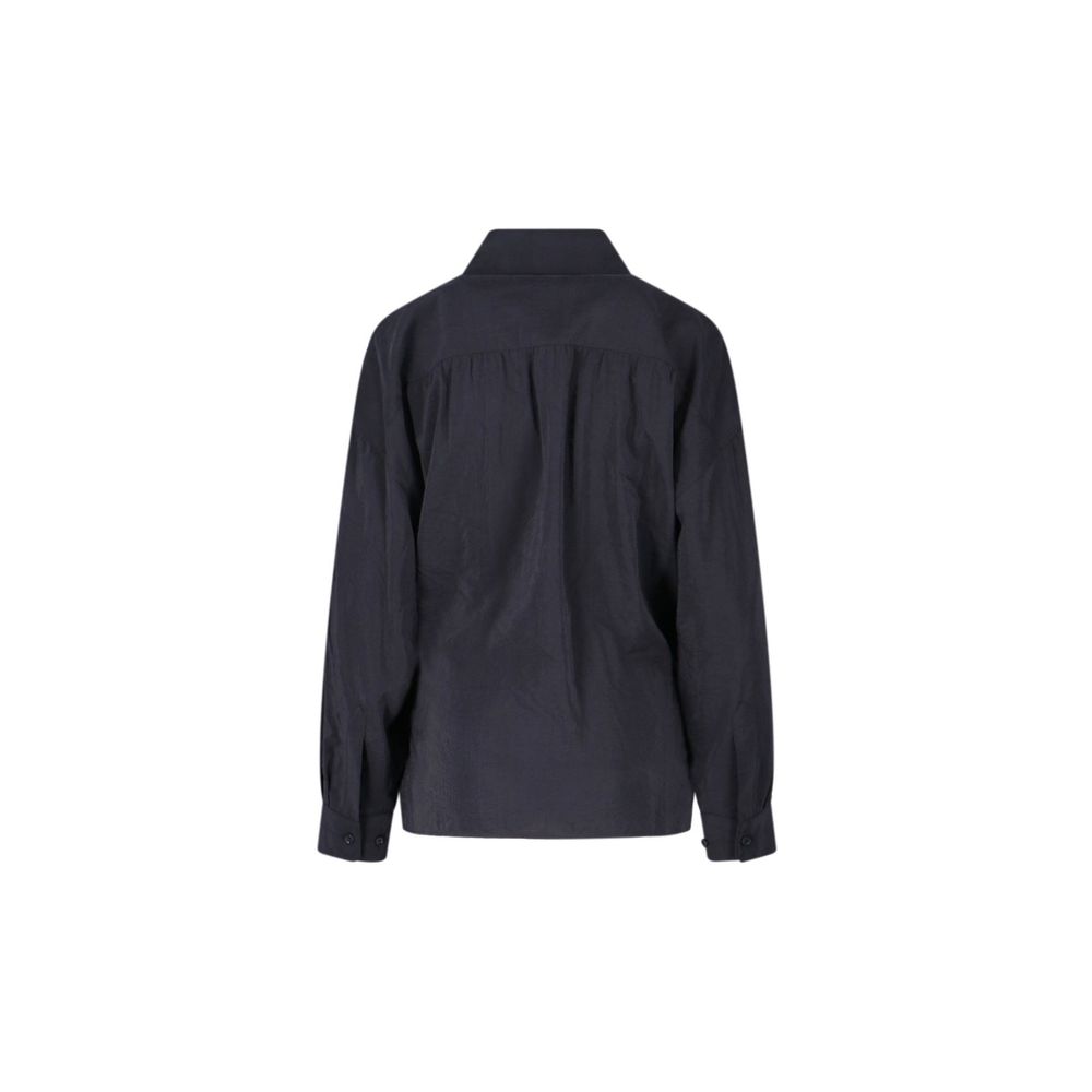 Lemaire Black Polyamide Shirt