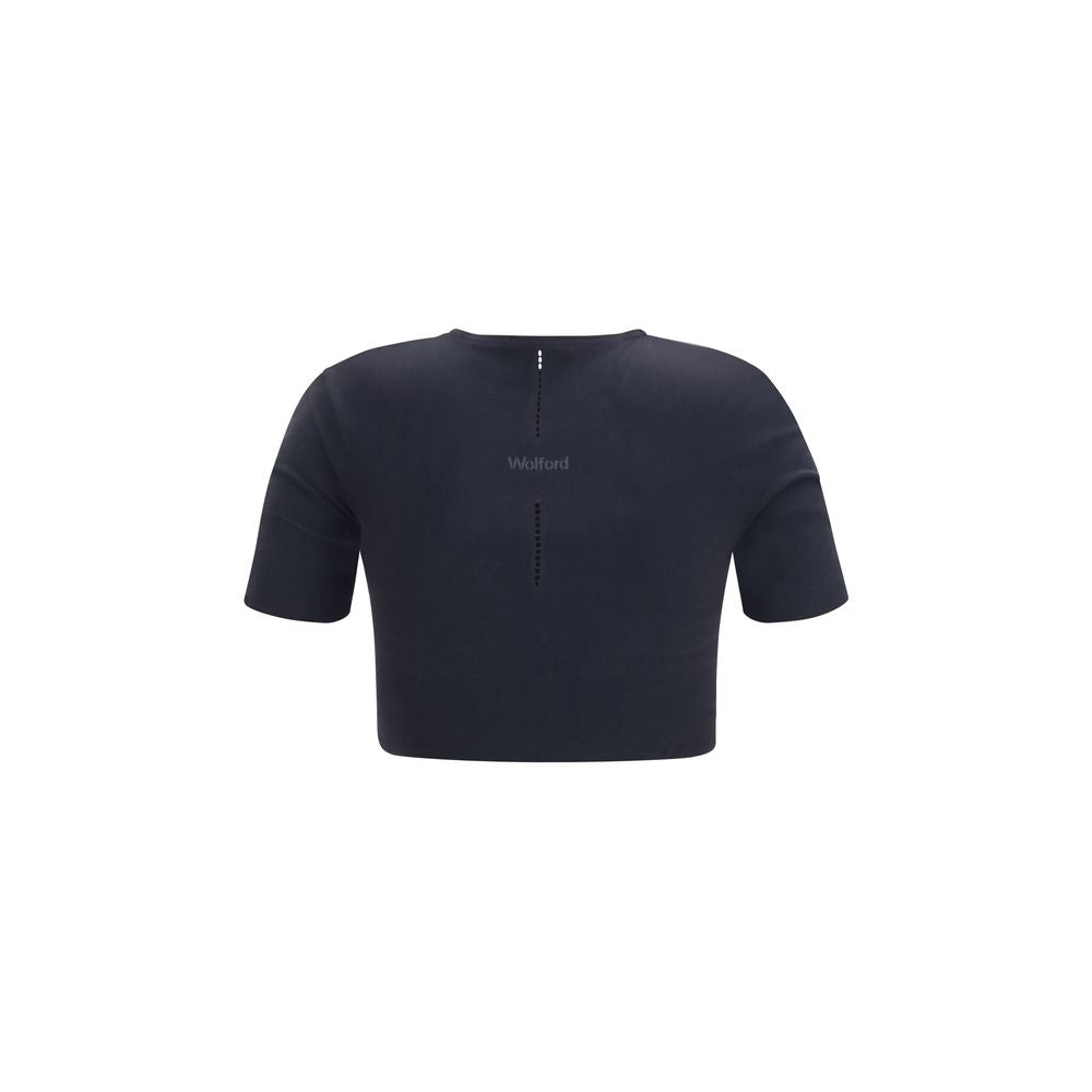 Wolford Black Polyamide T-Shirt