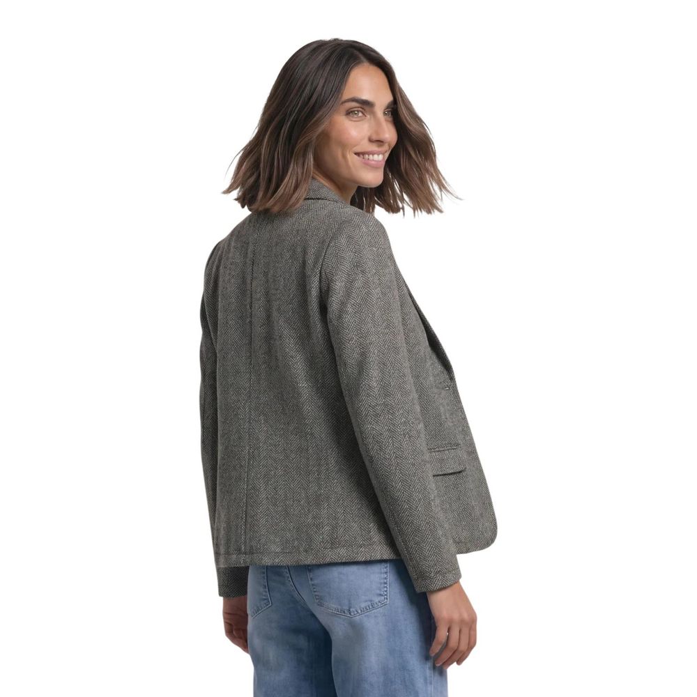 Street One Black Polyester Blazer