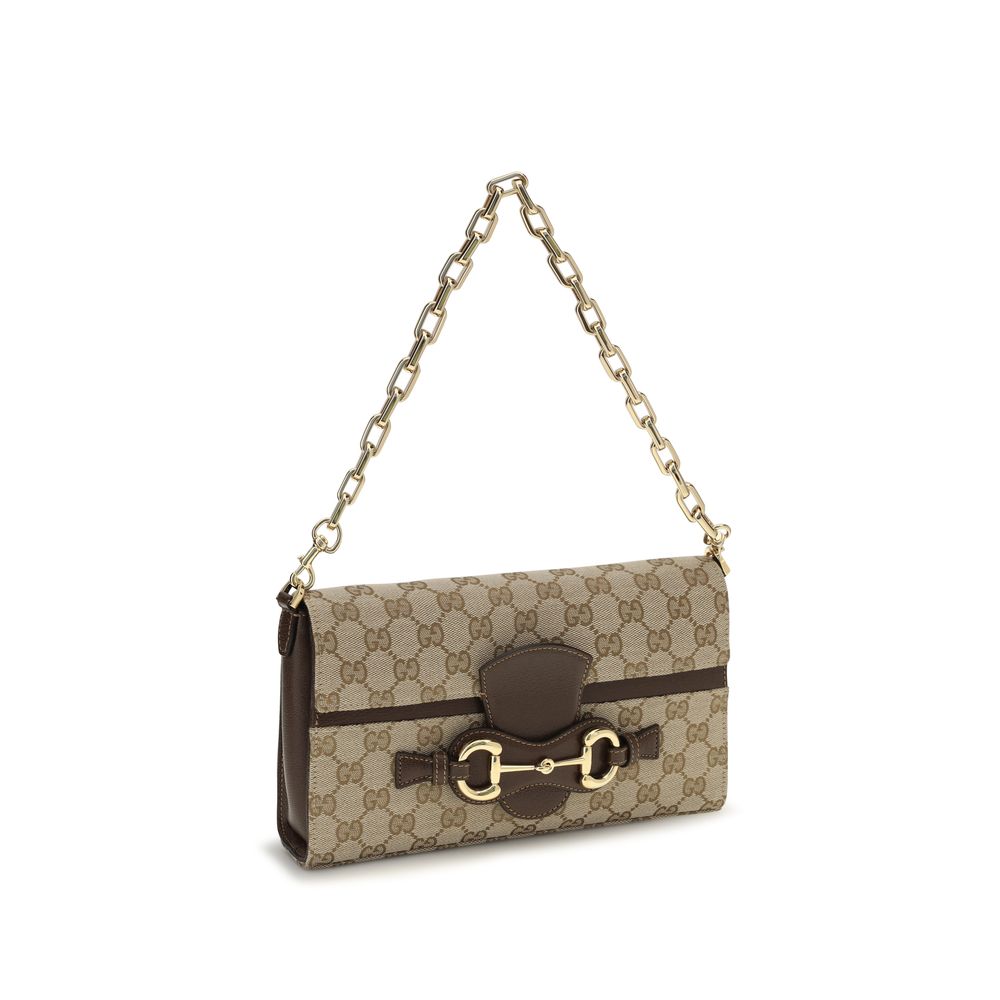 Gucci Beige Fabric Shoulder Bag