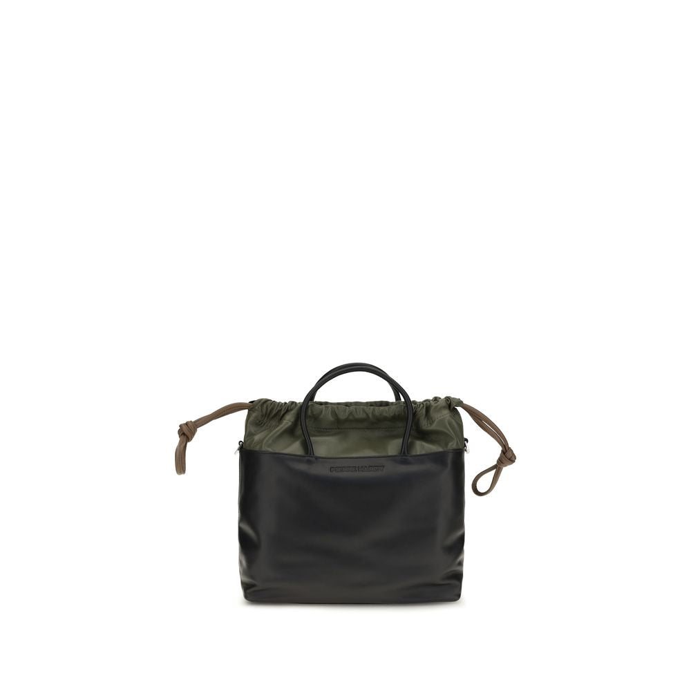 Pierre Hardy Black Lamb Ovis Aries Shoulder Bag