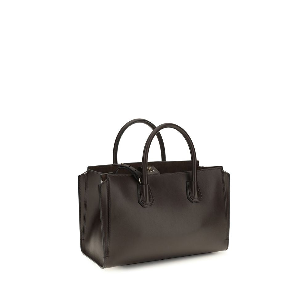 Givenchy Brown Calf Leather Bos Taurus Shoulder Bag