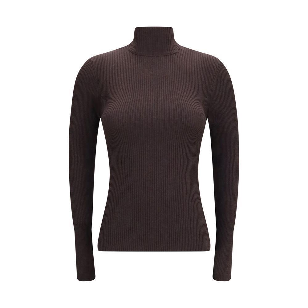 Wolford Brown Wool Oves Aries Turtleneck