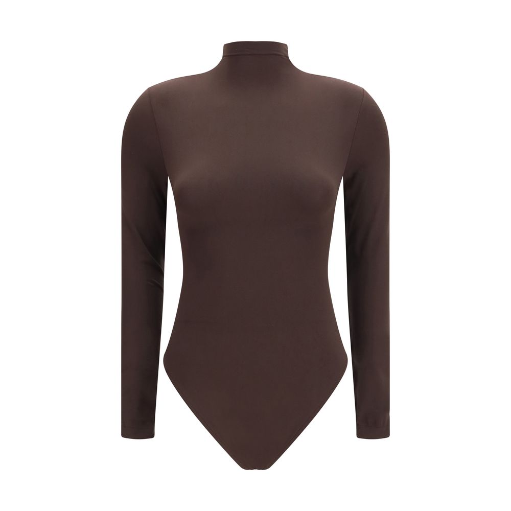 Wolford Brown Polyamide Bodysuit