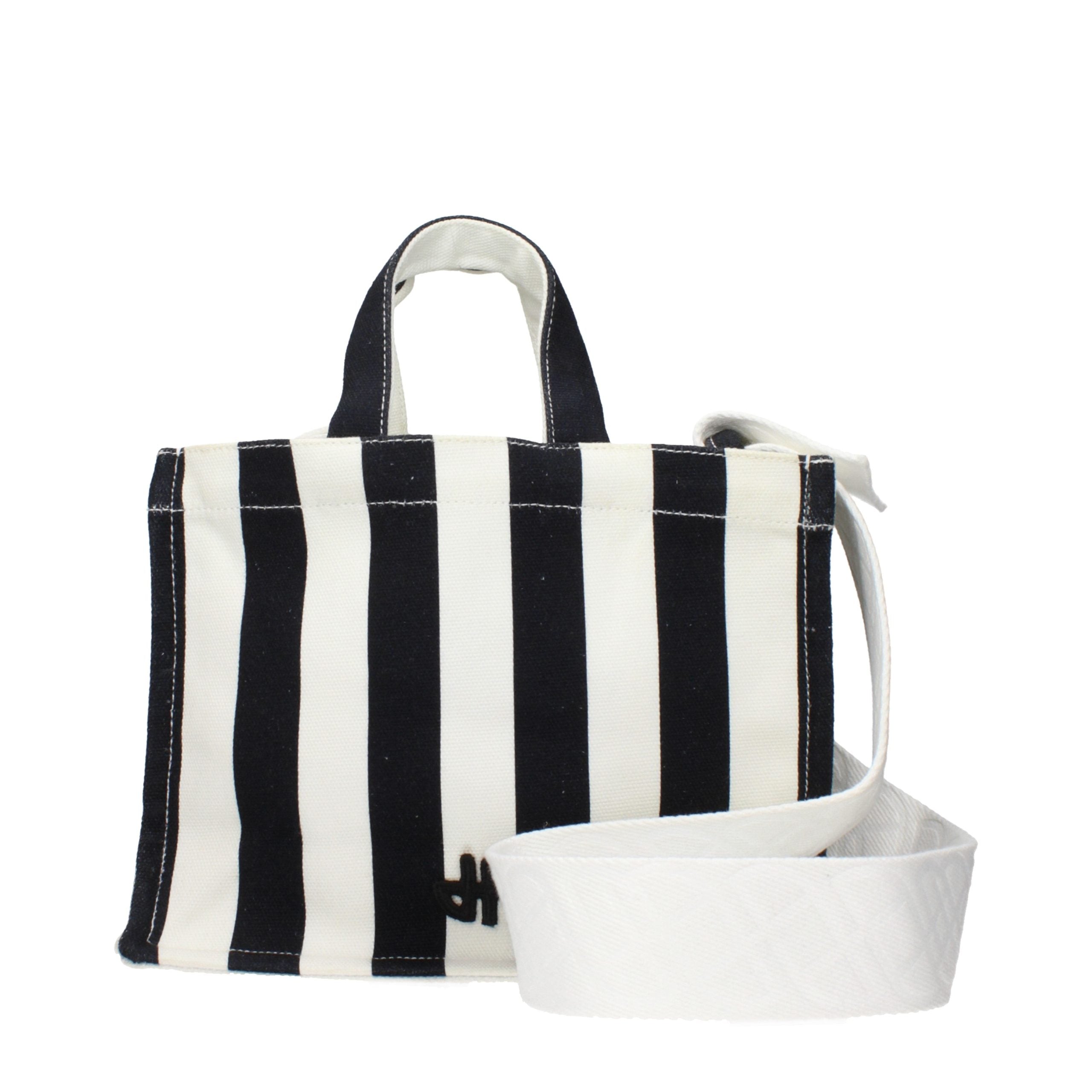 Patou Black Fabric Handbag
