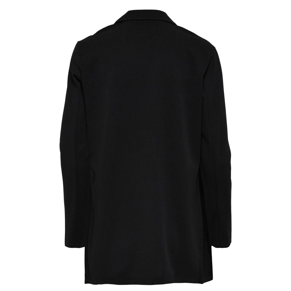 Jacqueline De Yong Black Polyester Blazer
