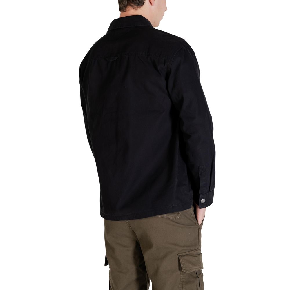 Tommy Hilfiger Jeans Black Recycled Cotton Jacket