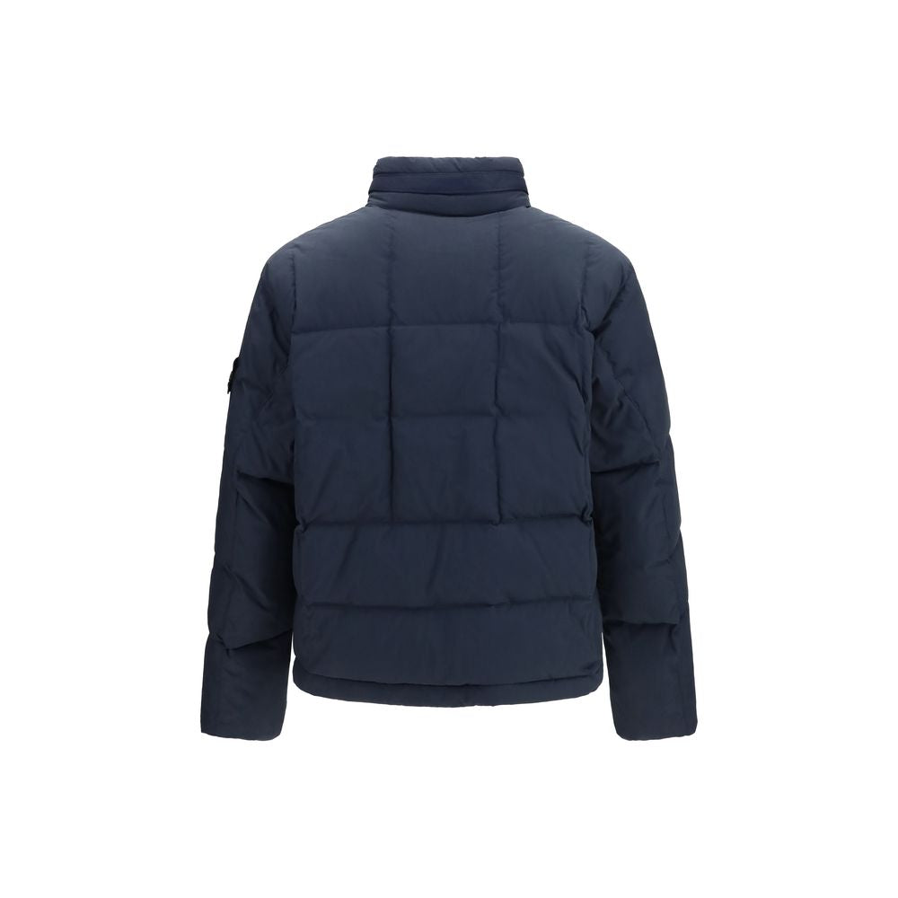 Stone Island Blue Goose Down Shell Jacket