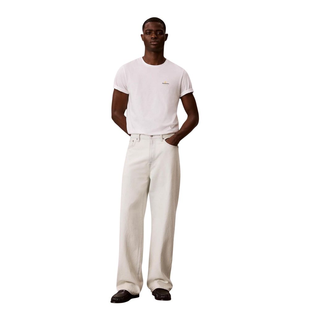 Calvin Klein Underwear White Cotton Tank Tops