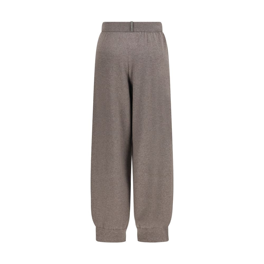 Fabiana Filippi Gray Wool Oves Aries Casual Pants