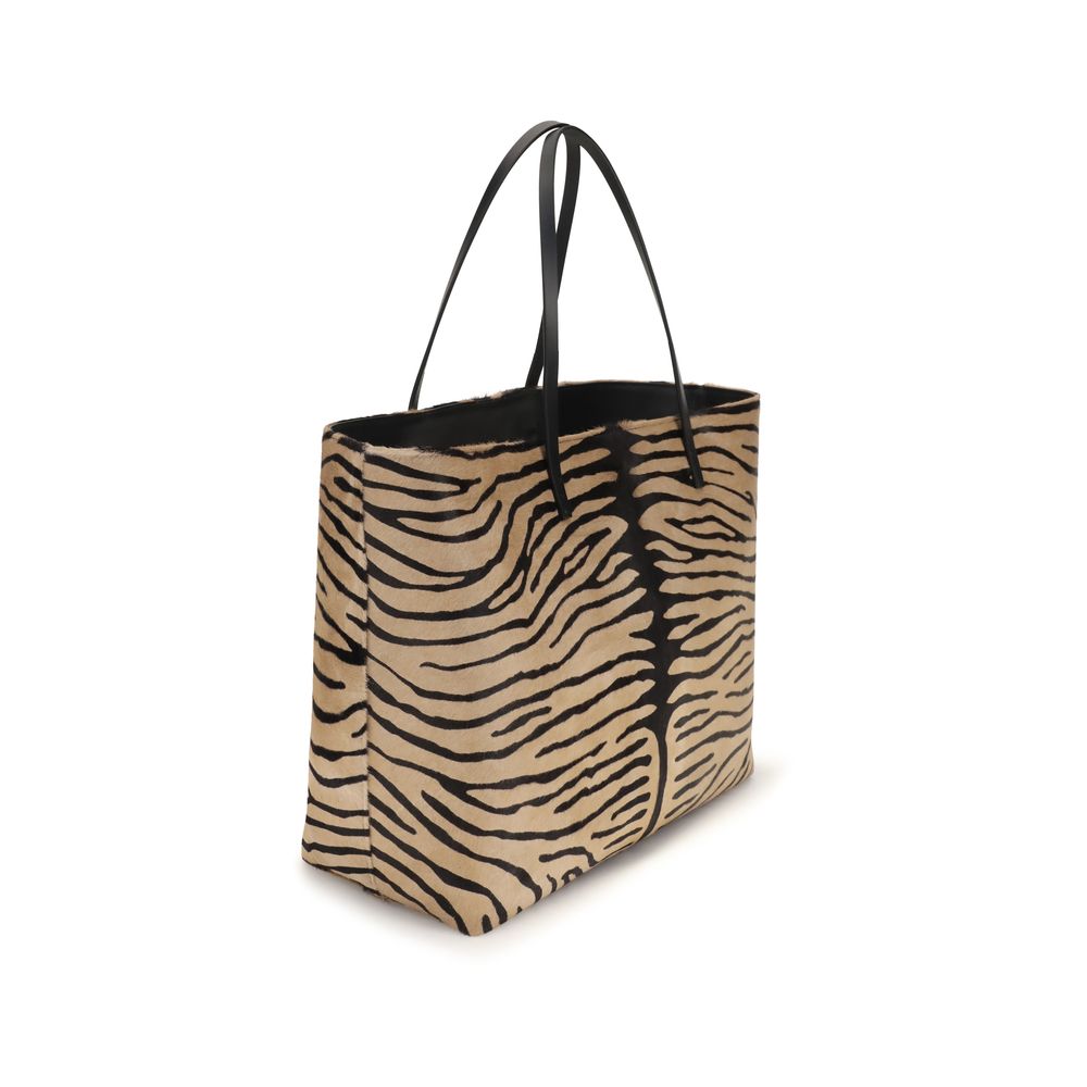 Fendi Beige Calf Leather Bos Taurus Shoulder Bag