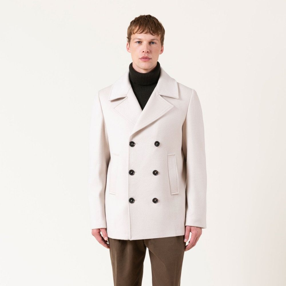 Autore Beige Wool Coat
