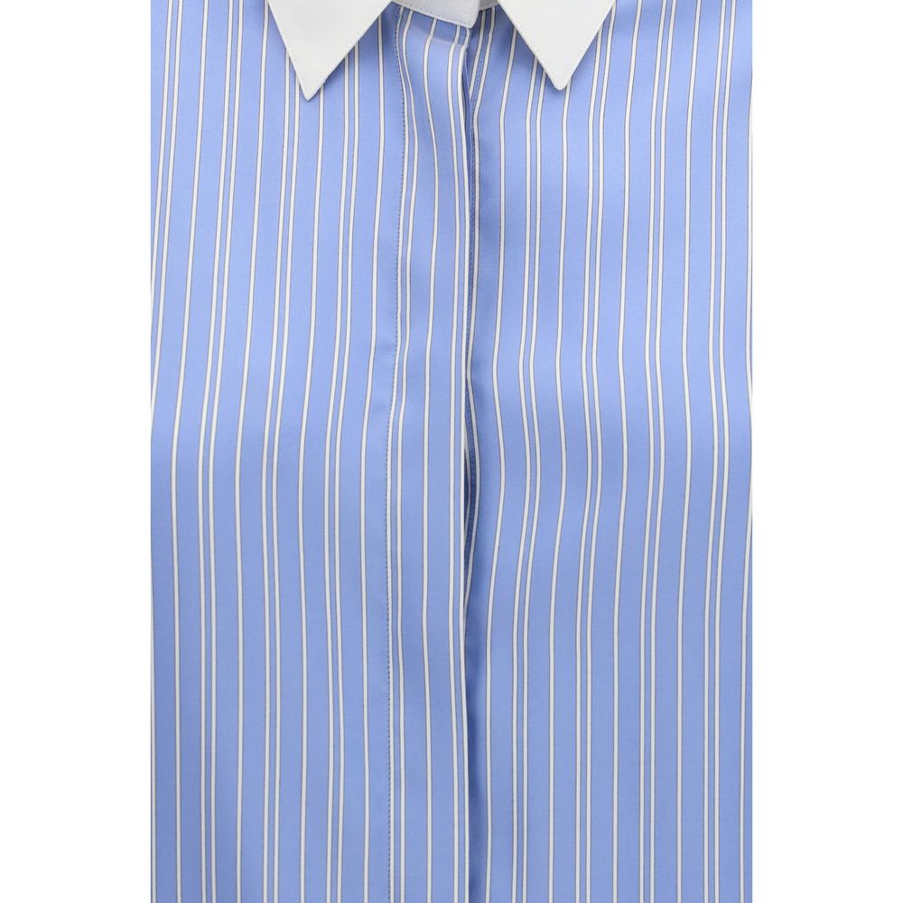 Tom Ford Blue Silk Dress Shirt