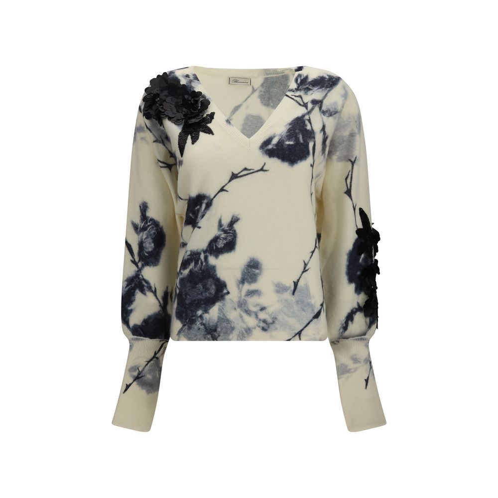 Blumarine Beige Cashmere Sweater