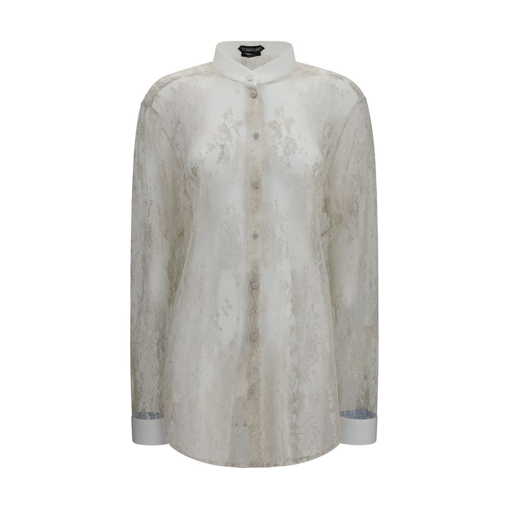 Tom Ford Beige Polyamide Blouse