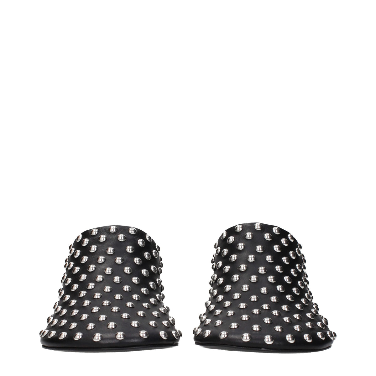 Jil Sander Black Leather Mules