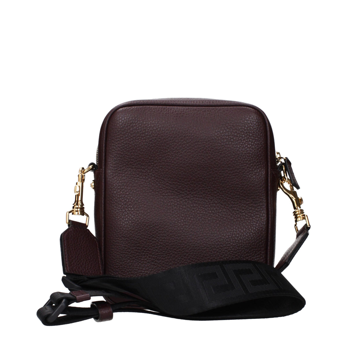 Versace Purple Leather Crossbody Bag