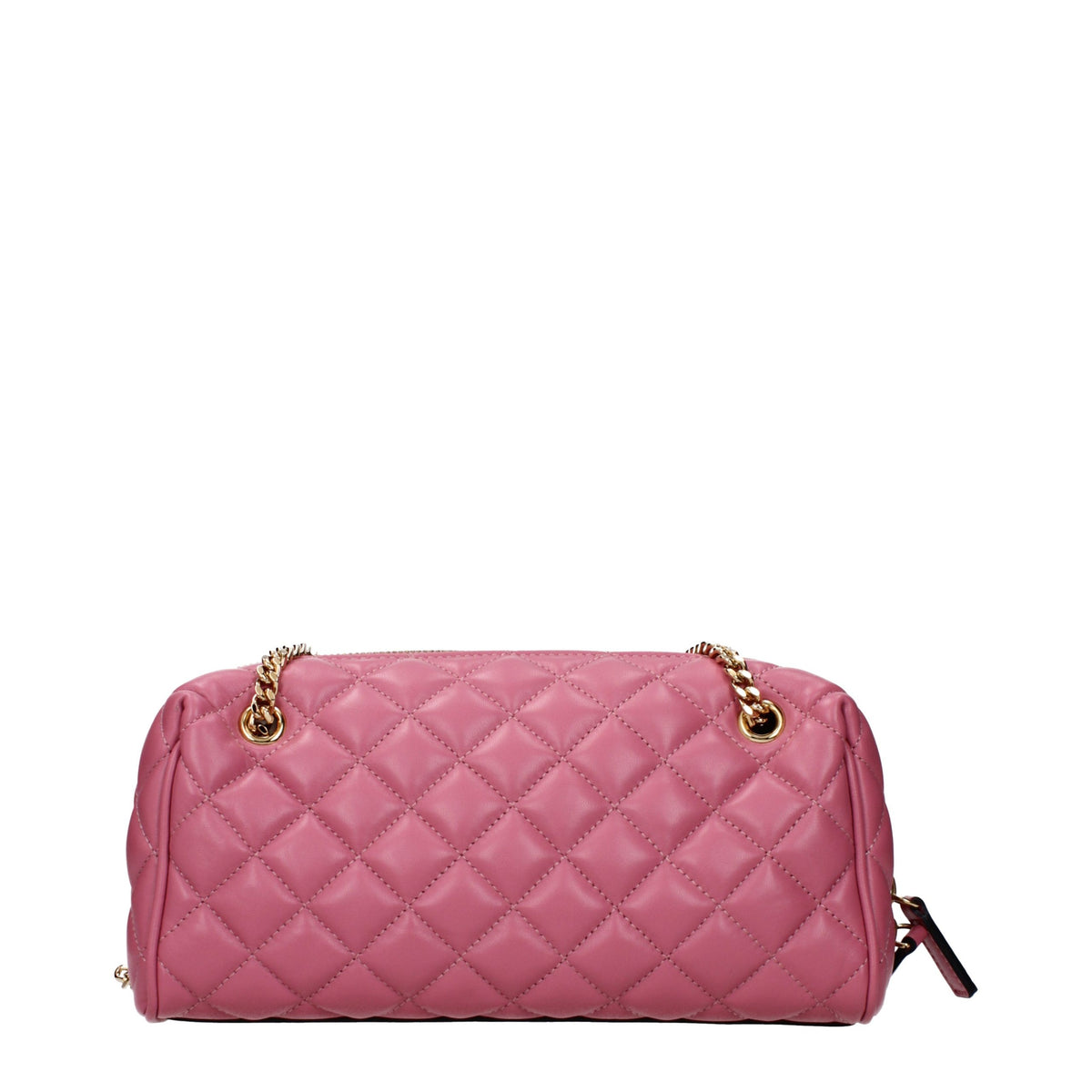 Versace Pink Leather Shoulder Bag