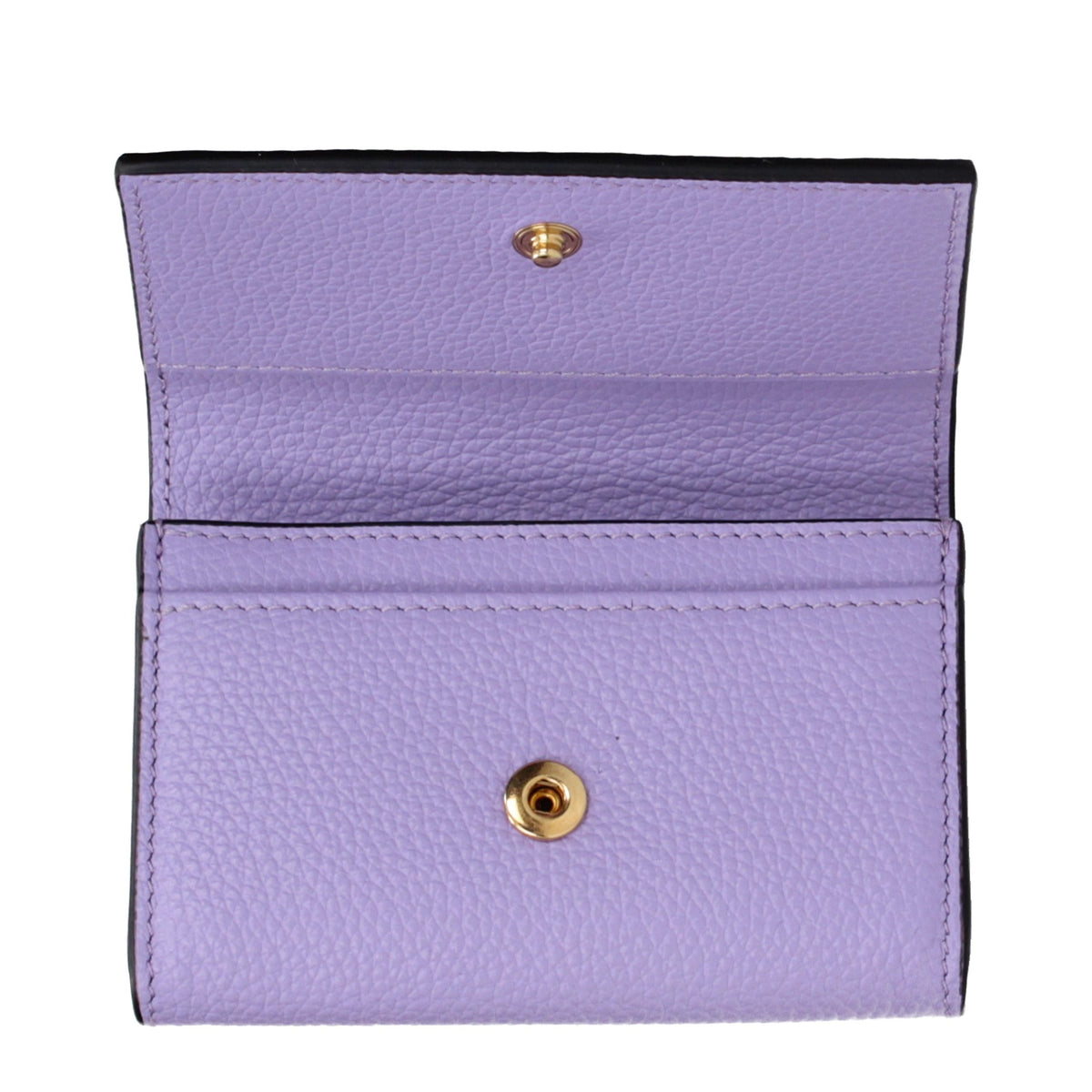 Versace Purple Leather Wallet