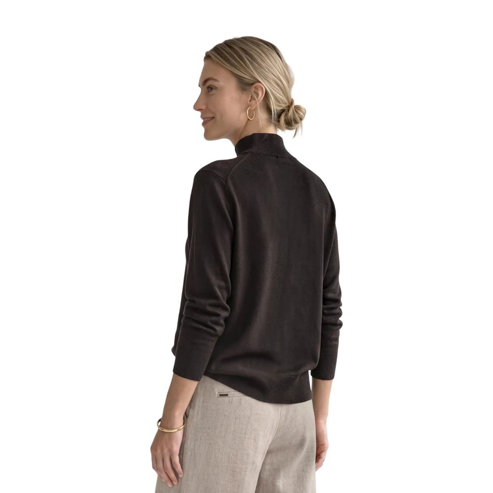 Street One Brown Viscose Turtleneck