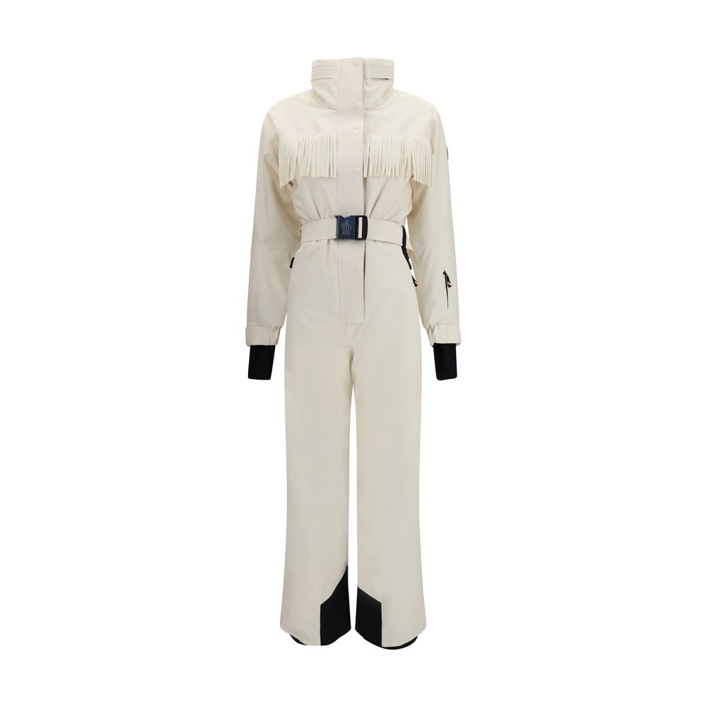 Moncler Grenoble White Polyester Jumpsuit