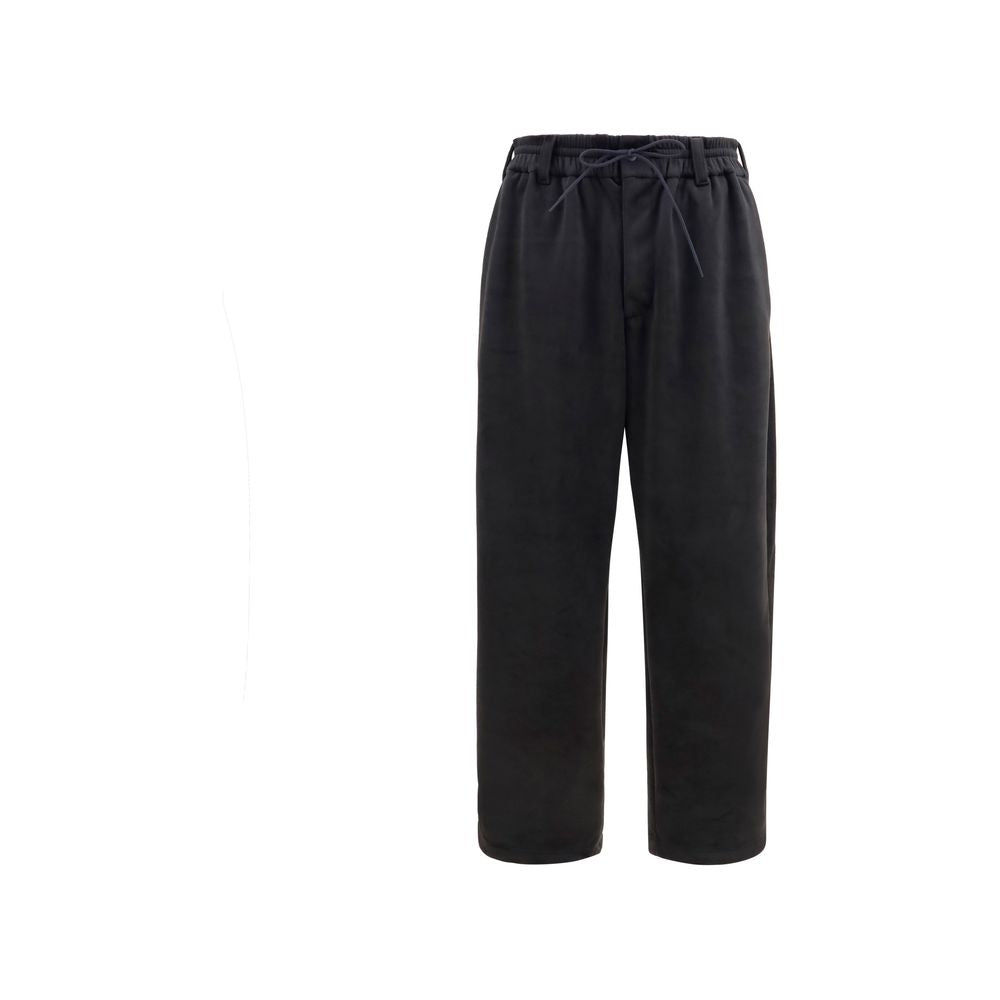 Y-3 Black Polyester Athletic Pants