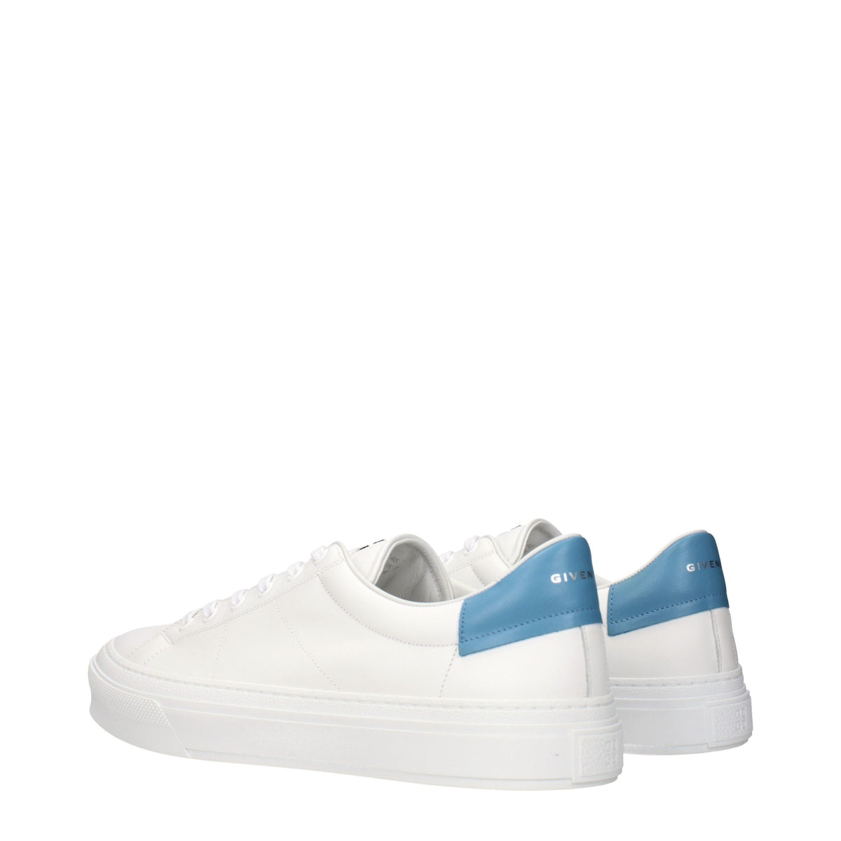 Givenchy White Leather Low Top Sneakers