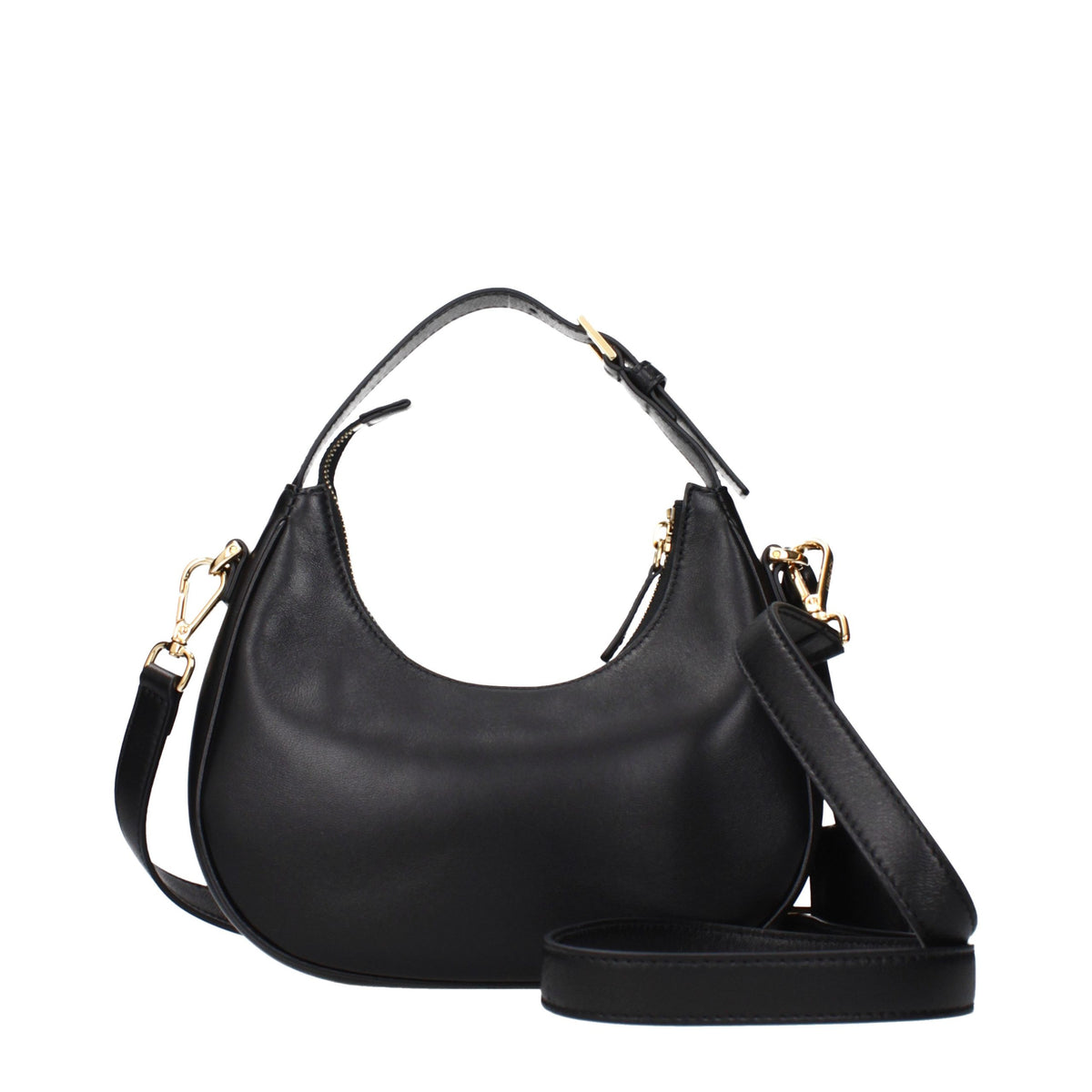 Versace Black Leather Handbag