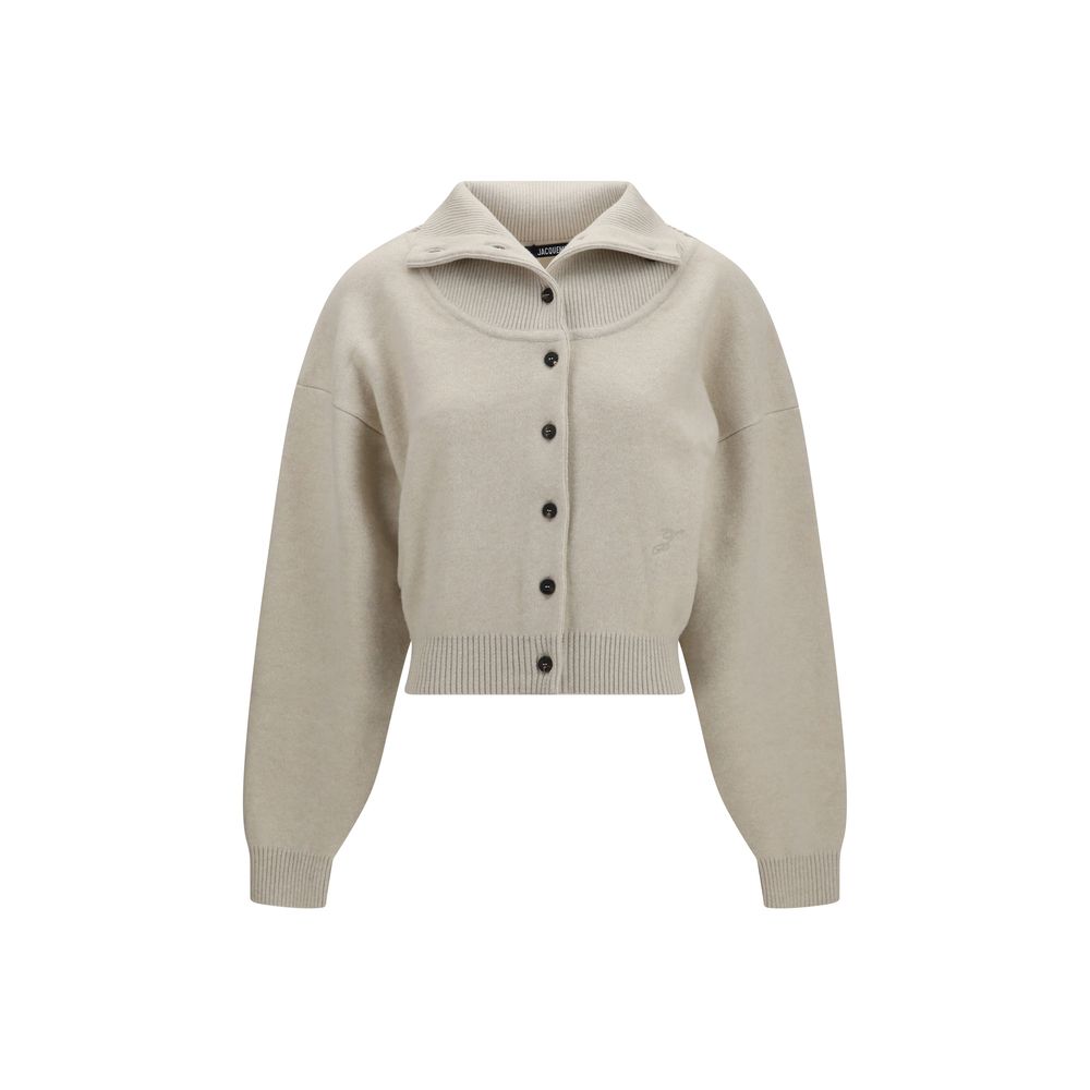 Jacquemus Beige Wool Oves Aries Cardigan