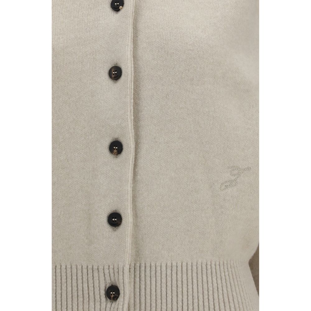 Jacquemus Beige Wool Oves Aries Cardigan