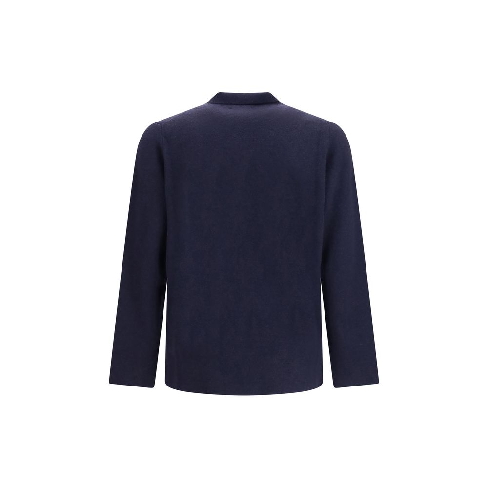 Aragona Cashmere Blue Cashmere Cardigan